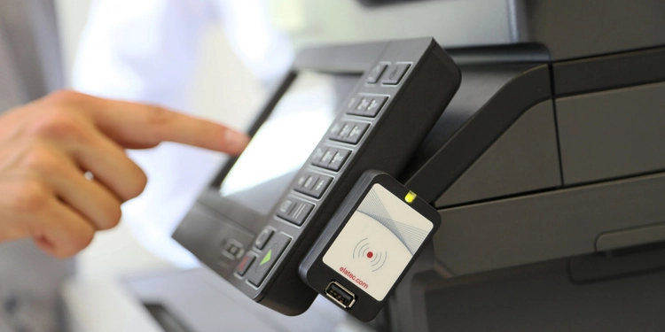 Secure Printing mit RFID Lesegerät